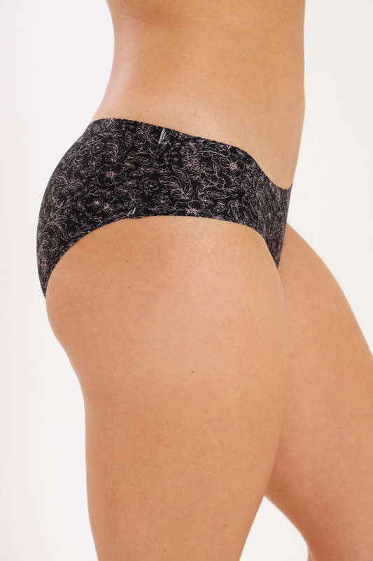 Senza® Ladies 3 Pack No Show Seamless Variety Panties