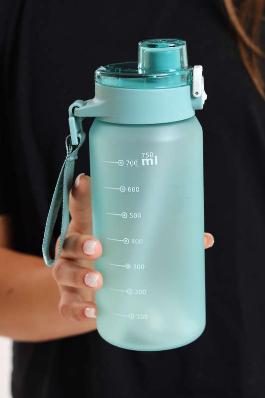 Senza® Motivational Sports Water Bottle 750ml