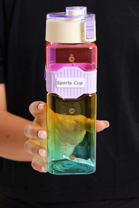Senza® Square Quench Sports Water Bottle 750ml