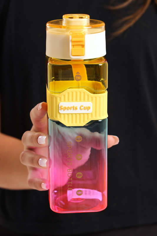 Senza® Square Quench Sports Water Bottle 750ml