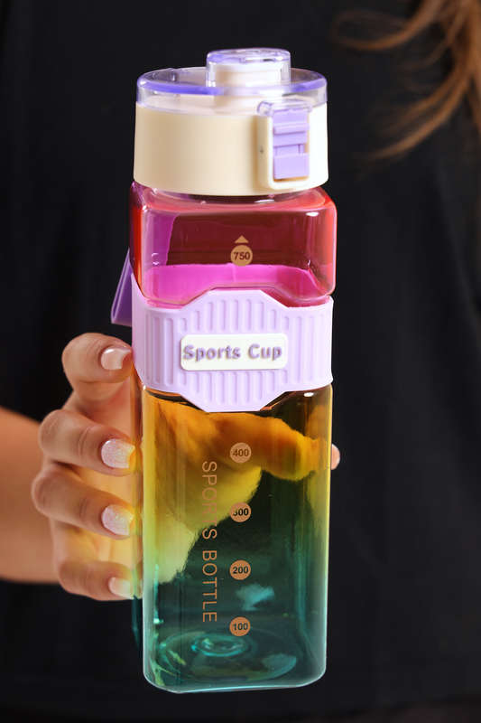 Senza® Square Quench Sports Water Bottle 750ml