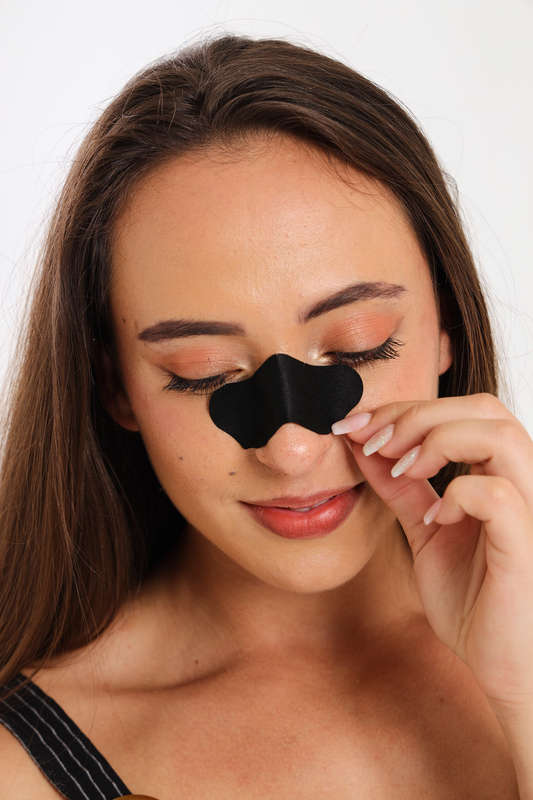 Dr Rashel Black Charcoal Nose Strips Blackhead Remover  6 Pieces