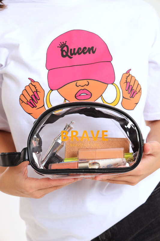 Clear Makeup Bag Travel Cosmetic Toiletry Bag Water Resistant