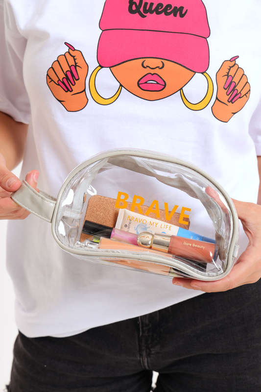 Clear Makeup Bag Travel Cosmetic Toiletry Bag Water Resistant