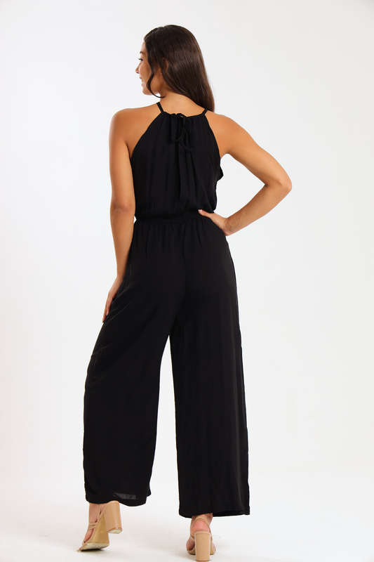 Frankie Summer Viscose Short Sleeve Jumpsuit