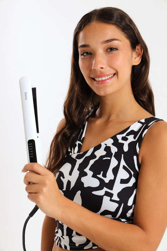 HOCO HP40 Hair Straightener 2 In 1 Straight and Curly Hair 