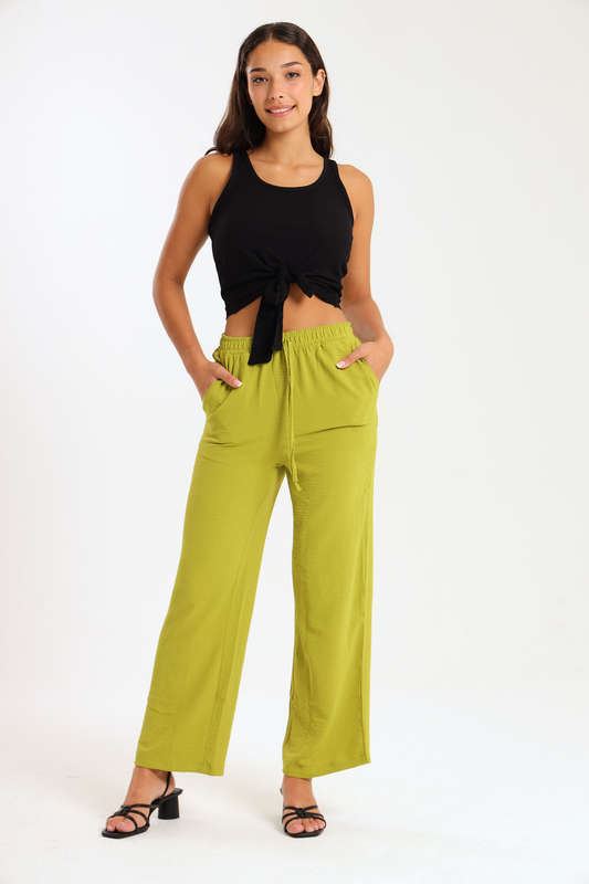 Jennifer Airflow Casual Office Pants With Pockets