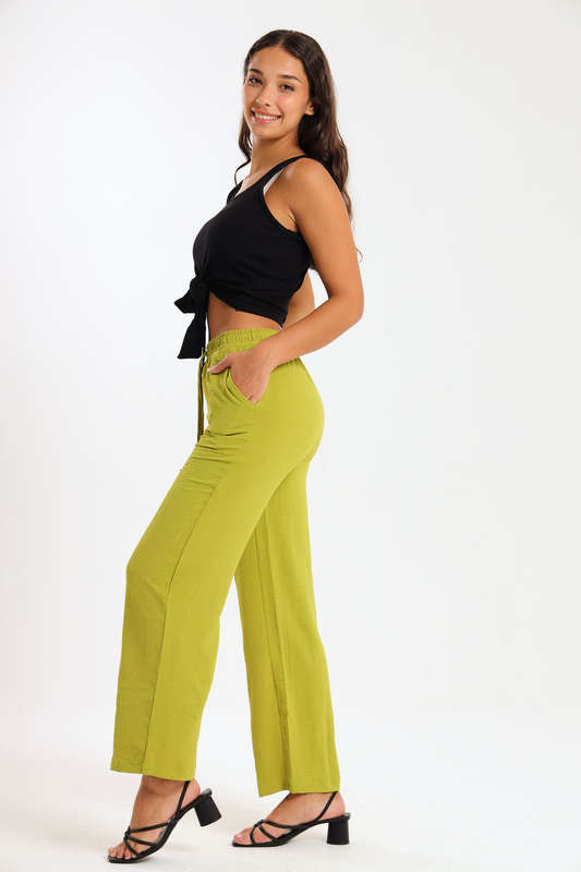 Jennifer Airflow Casual Office Pants With Pockets