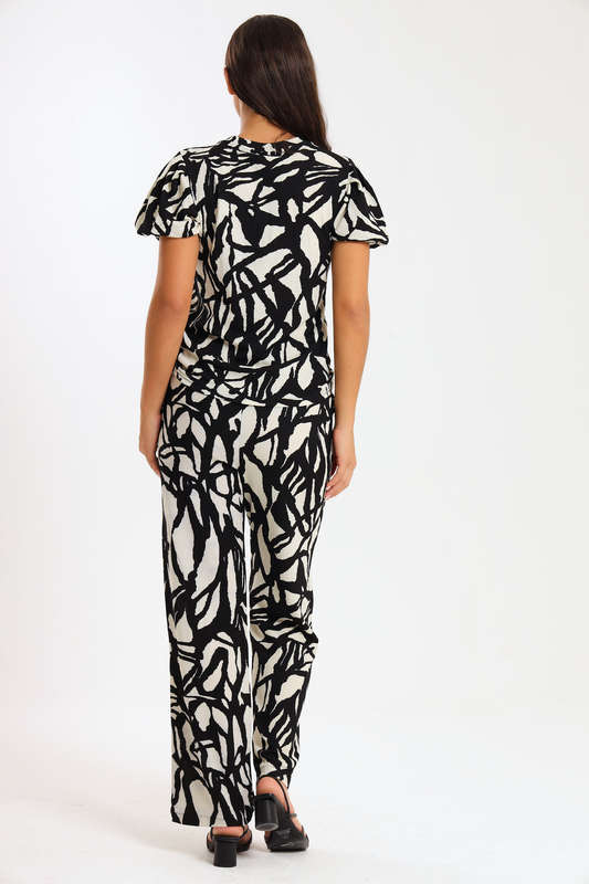Ladies 2 Piece Zen Pants &amp; Top Set With Pockets