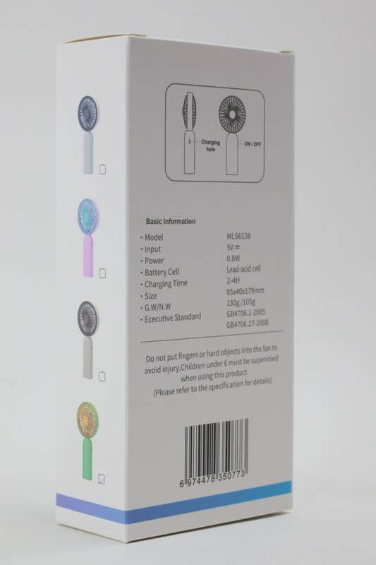 Portable USB Rechargeable Mini Handheld Fan