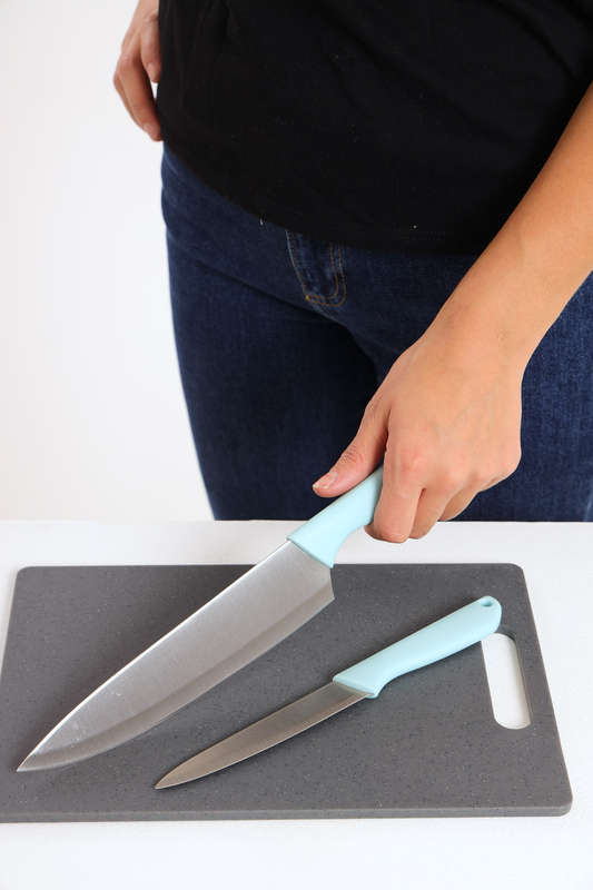 Senza® 2-Piece Combo Knife Set Stainless Steel