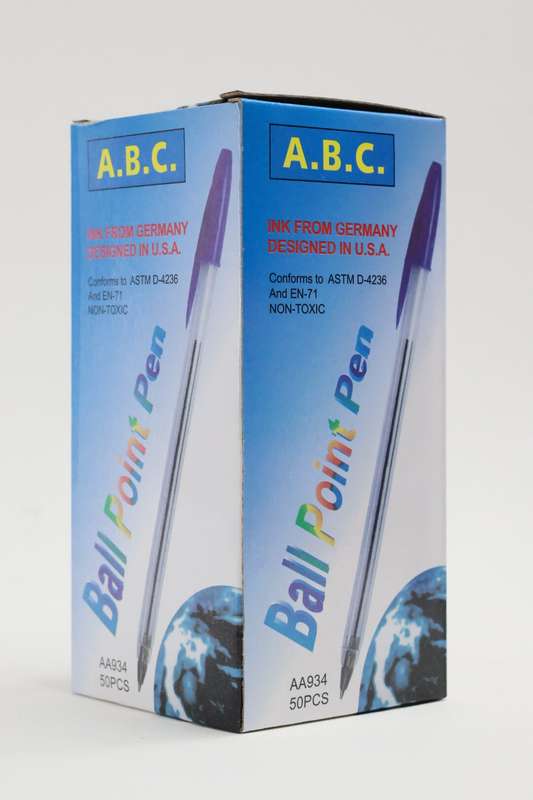 Senza® 50 Pcs Blue School Office Pens With Cap
