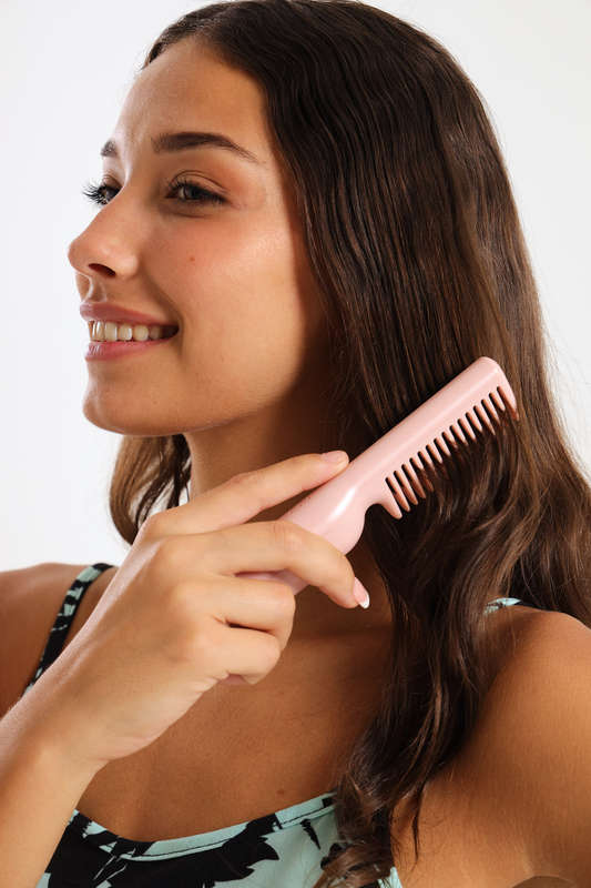 Senza® Cordless Travelling Mini Hair Straightener Rechargeable Hot Comb