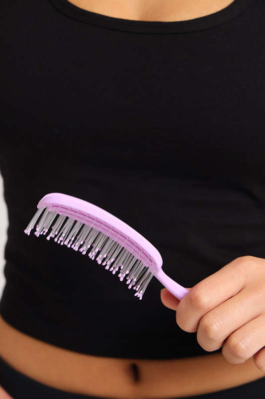 Senza® Eco Friendly Sq Shape Detangler Wet &amp; Dry Brush