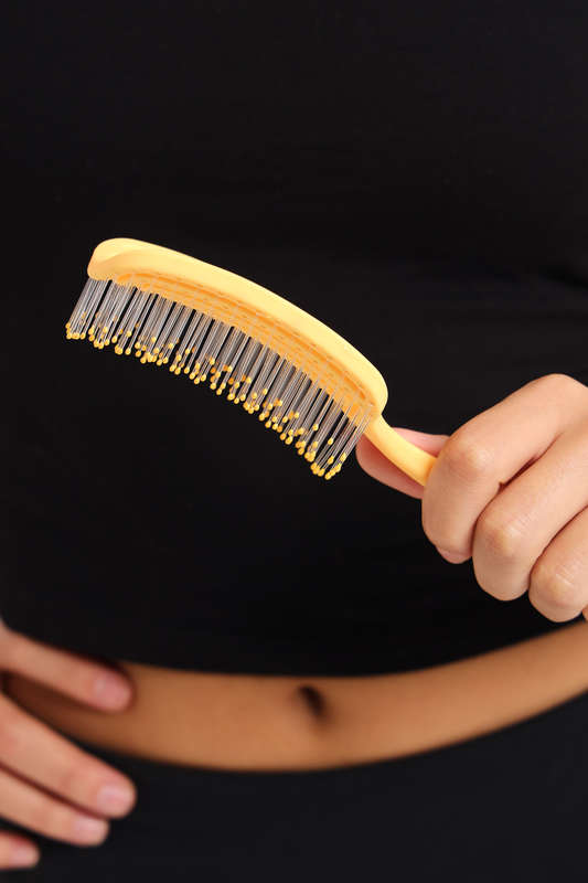Senza® Eco Friendly Sq Shape Detangler Wet &amp; Dry Brush