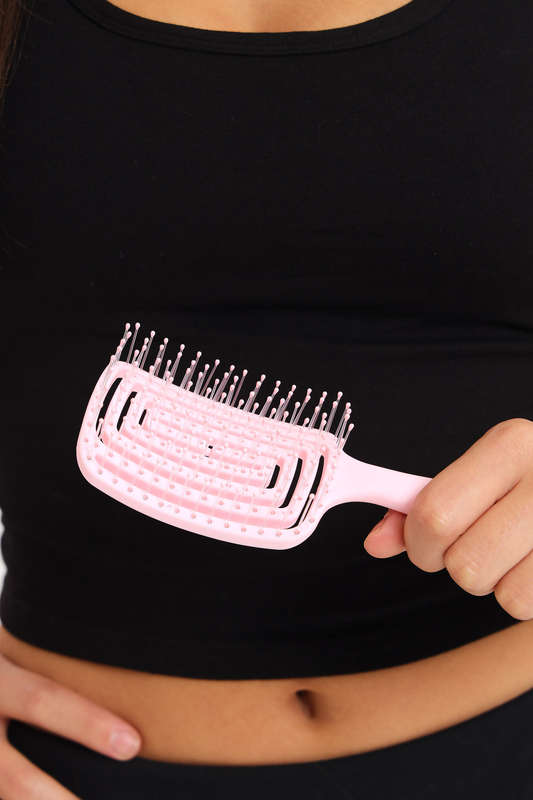 Senza® Eco Friendly Sq Shape Detangler Wet &amp; Dry Brush
