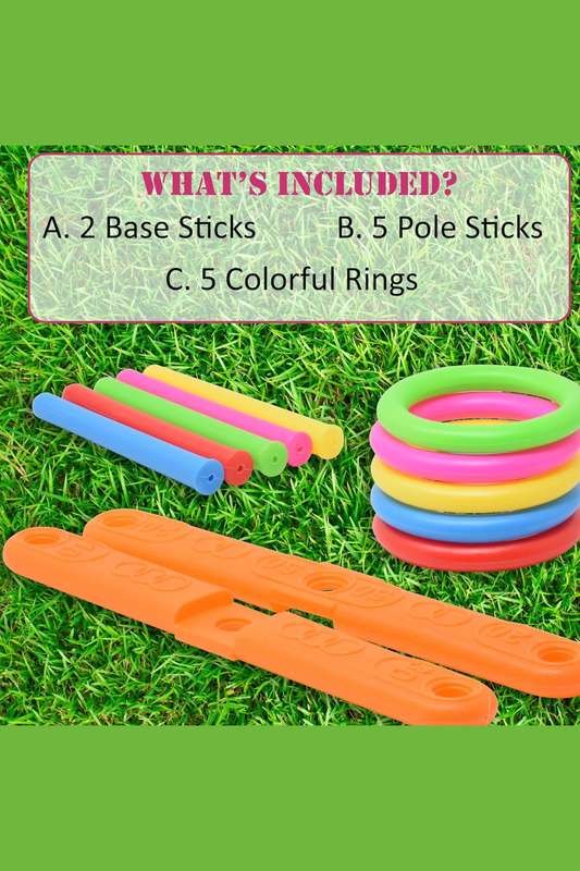 Senza® Kids Play Ring Toss Game