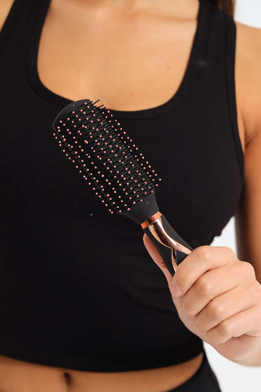 Senza® Ladies Luxury Hair Brush Rose Gold