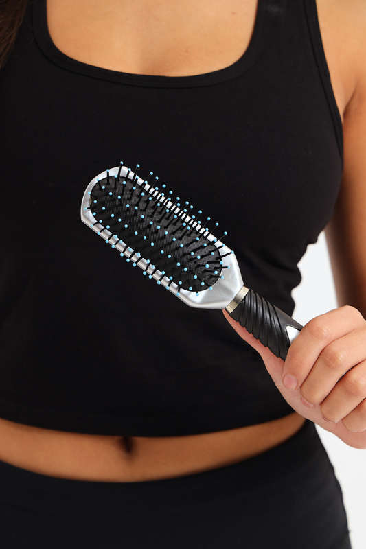 Senza® Ladies Luxury Hair Brush Silver