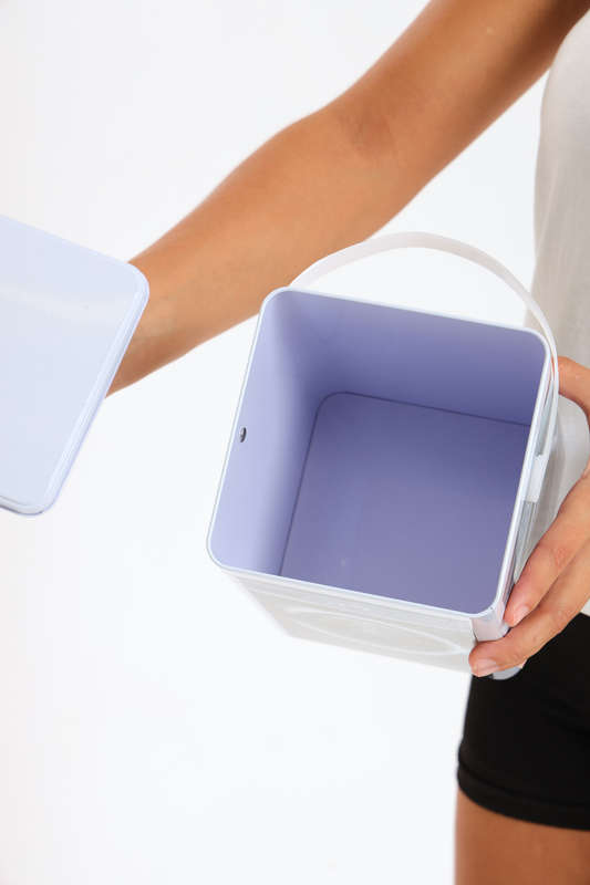 Senza® Metal Laundry Detergent Washing Powder Storage Container