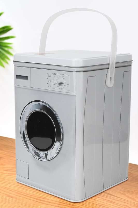 Senza® Metal Laundry Detergent Washing Powder Storage Container