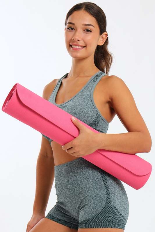 Senza® Non-Slip Yoga Mat Gym Fitness Mat 1730mm X 610mm x 4mm