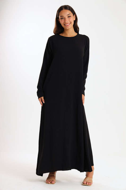 Zaria Airflow Classic Maxi Long Sleeve Abaya Cloak Dress