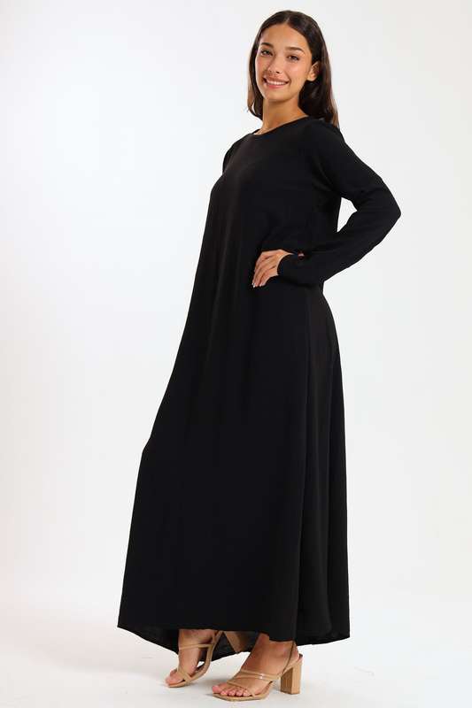 Zaria Airflow Classic Maxi Long Sleeve Abaya Cloak Dress