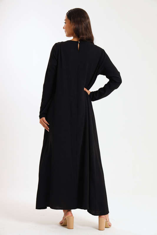 Zaria Airflow Classic Maxi Long Sleeve Abaya Cloak Dress