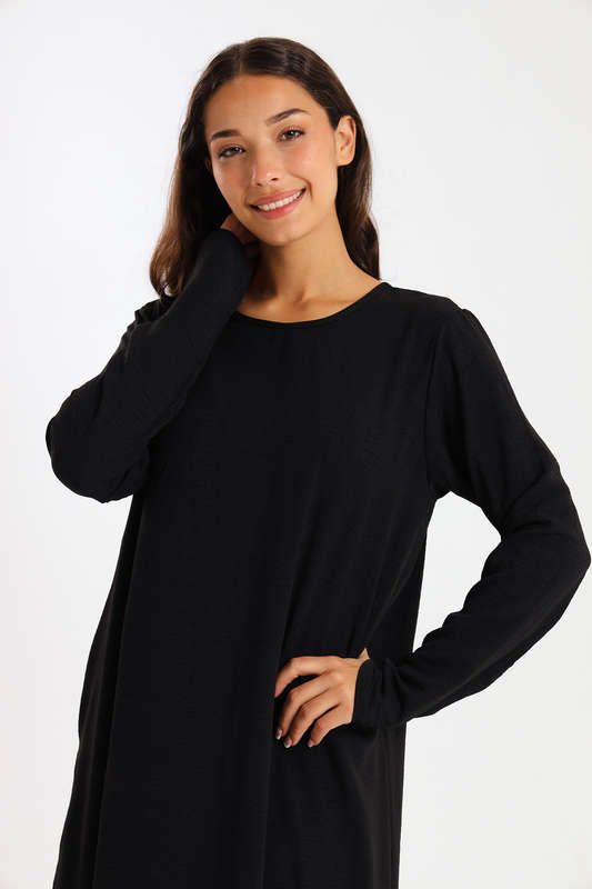 Zaria Airflow Classic Maxi Long Sleeve Abaya Cloak Dress