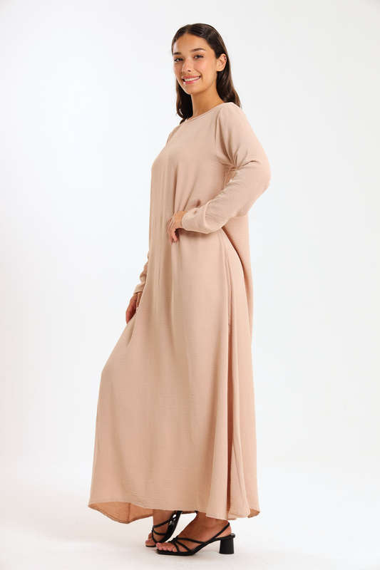 Zaria Airflow Classic Maxi Long Sleeve Abaya Cloak Dress