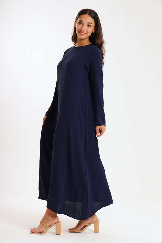 Zaria Airflow Classic Maxi Long Sleeve Abaya Cloak Dress