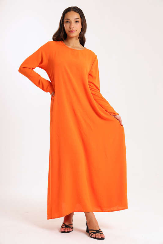 Zaria Airflow Classic Maxi Long Sleeve Abaya Cloak Dress