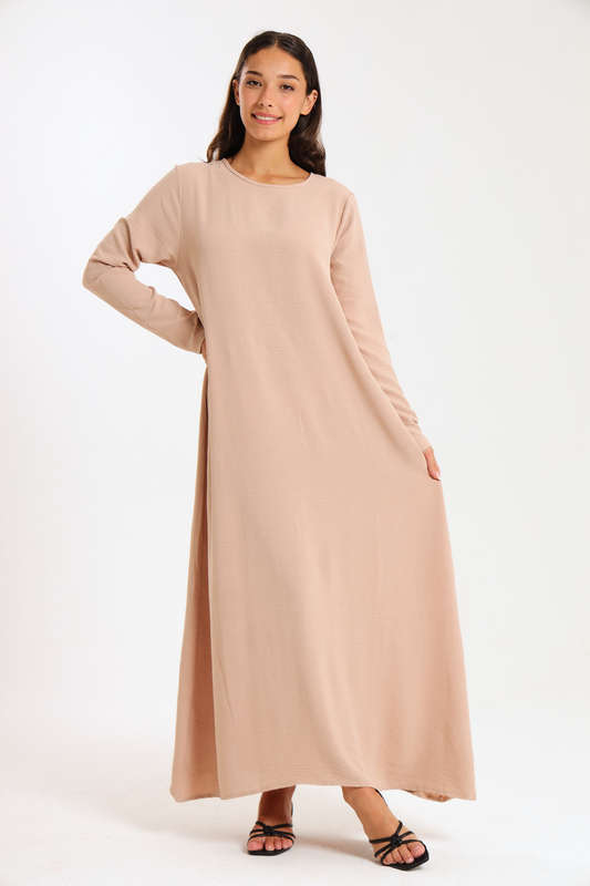 Zaria Airflow Classic Maxi Long Sleeve Abaya Cloak Dress