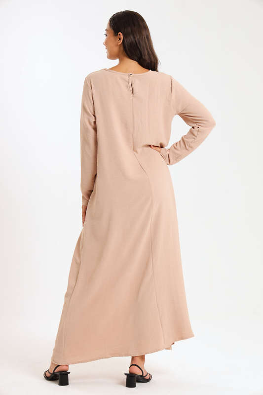Zaria Airflow Classic Maxi Long Sleeve Abaya Cloak Dress
