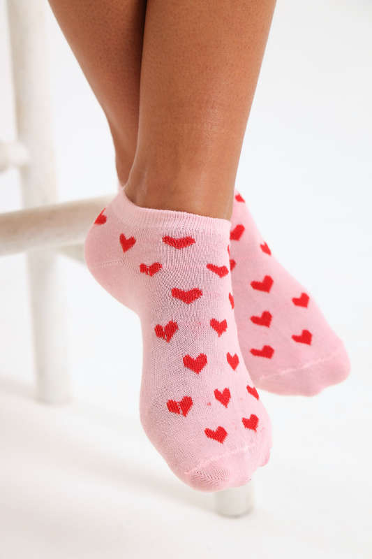 Senza® Ladies 12 Pair Printed Ankle Socks