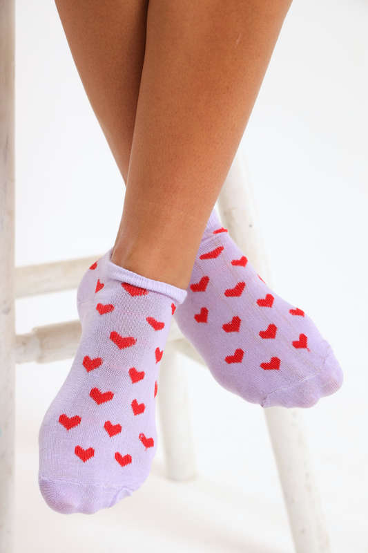Senza® Ladies 12 Pair Printed Ankle Socks