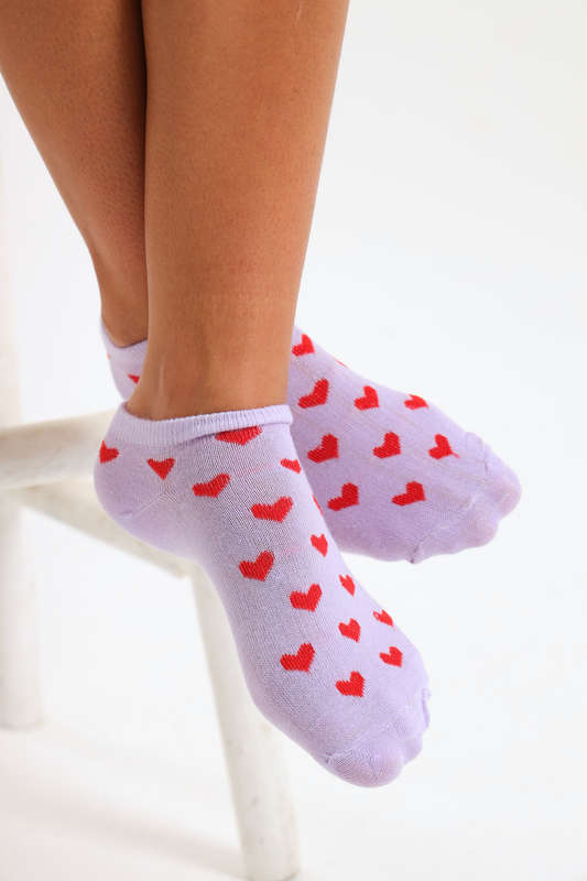 Senza® Ladies 12 Pair Printed Ankle Socks
