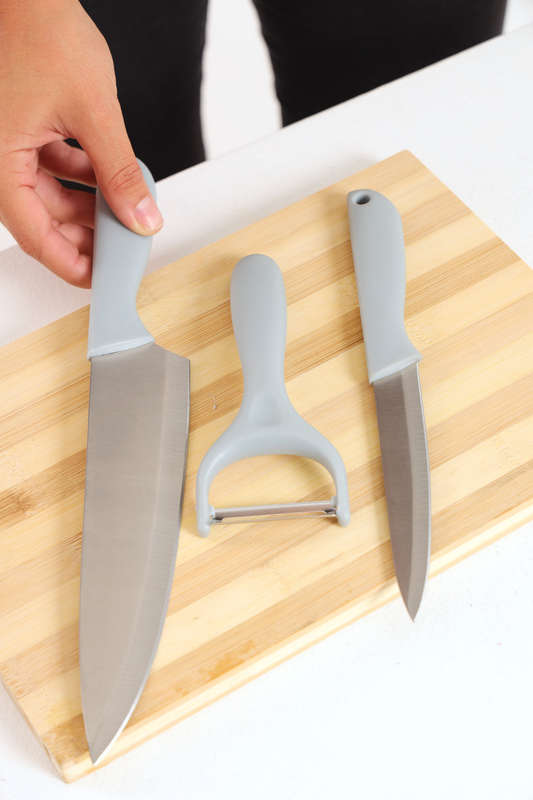 Senza® 3-Piece Knife &amp; Peeler Set