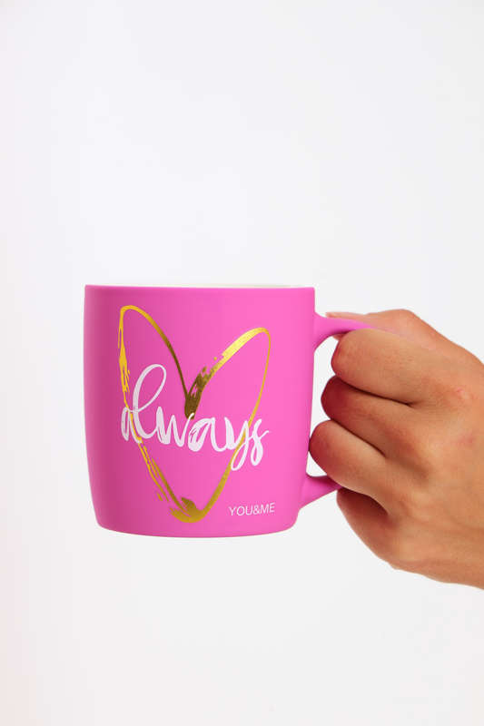 Senza® Always You &amp; Me Coffee - Tea Mugs 400ml