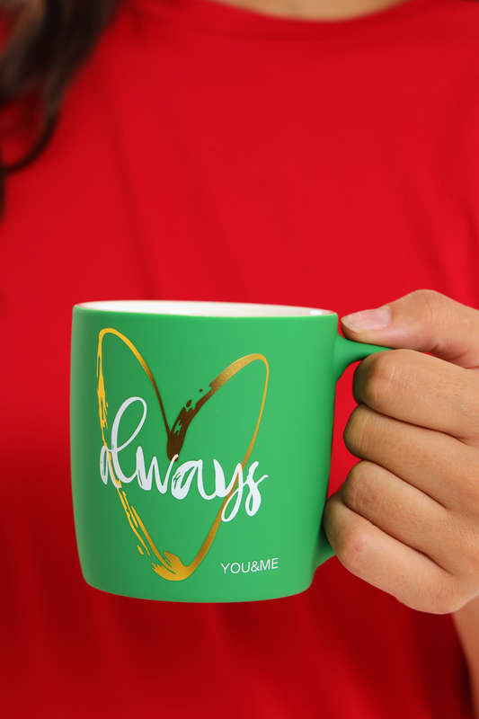 Senza® Always You &amp; Me Coffee - Tea Mugs 400ml