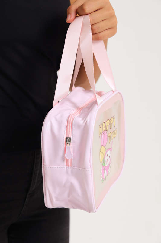 Young Girls Cute Transparent Portable Cosmetic Bag