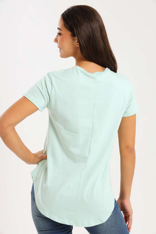 Ladies Casual Modest Everyday T-Shirt