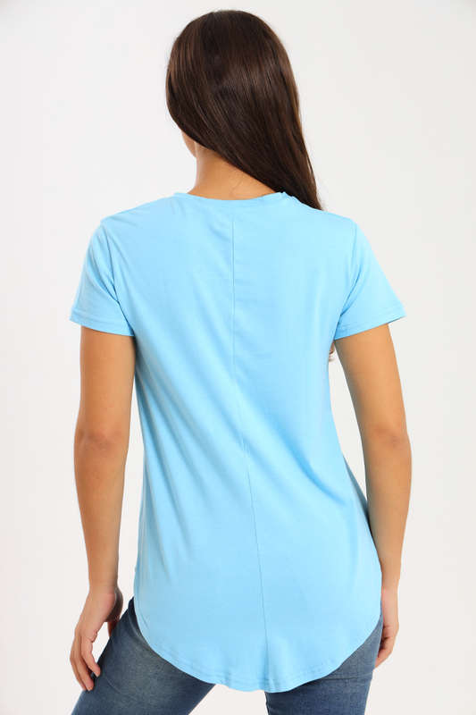 Ladies Casual Modest Everyday T-Shirt