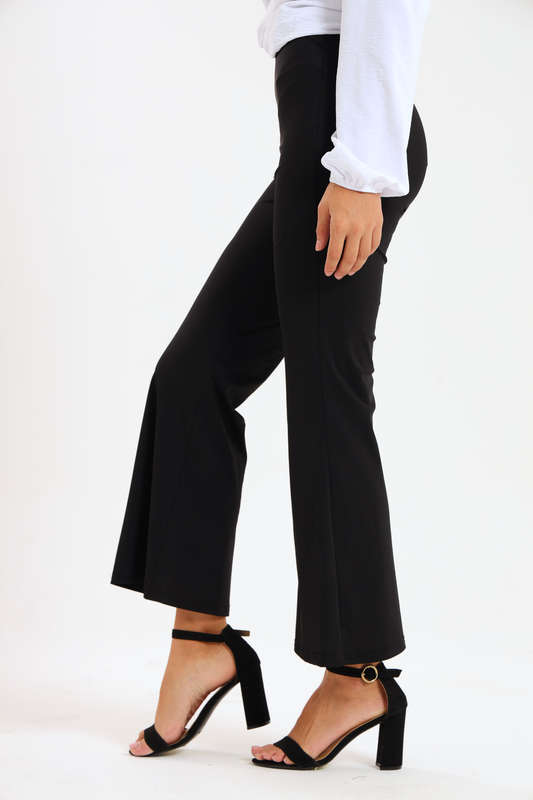 Ladies Skin Tight Wide Leg Pants