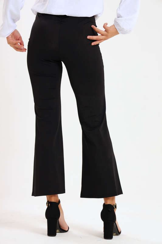 Ladies Skin Tight Wide Leg Pants