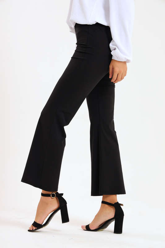 Ladies Skin Tight Wide Leg Pants