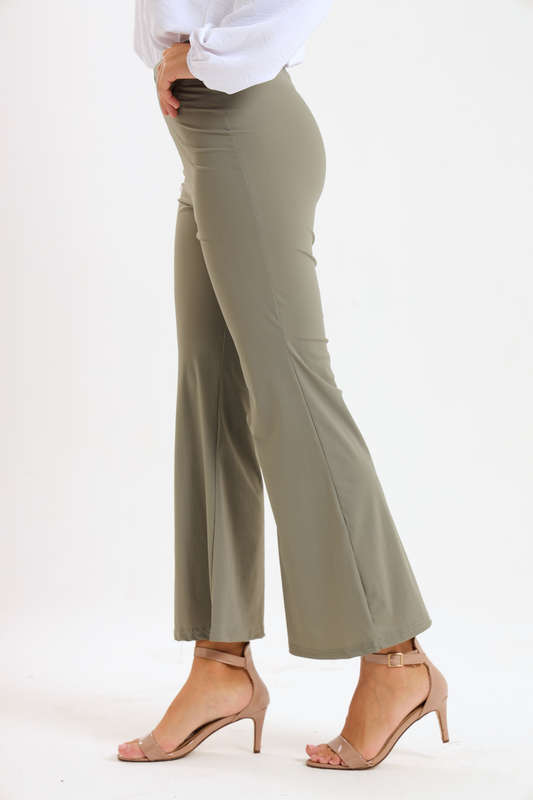 Ladies Skin Tight Wide Leg Pants