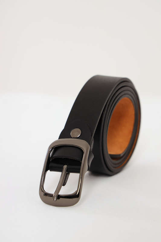 Ladies Slimline PU Leather Belt 1200mm x 30mm