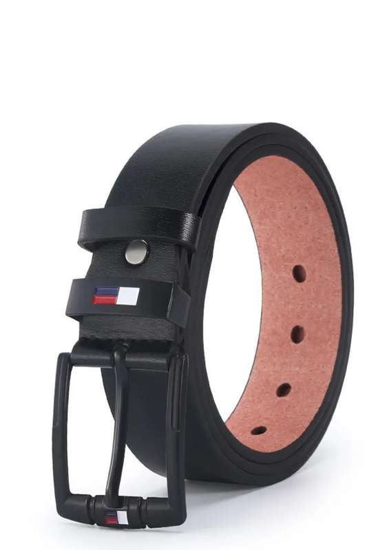 Men's Classic PU Leather Prong Belt